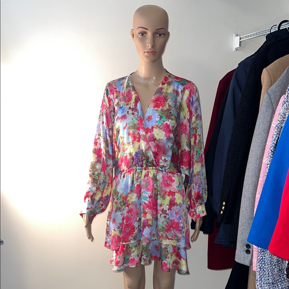 Zara Floral Multicolor Dress